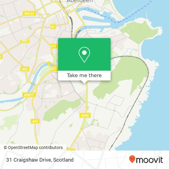 31 Craigshaw Drive map