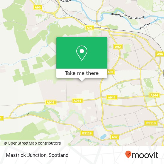 Mastrick Junction map