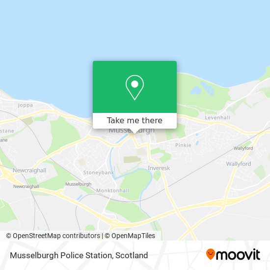 Musselburgh Police Station map