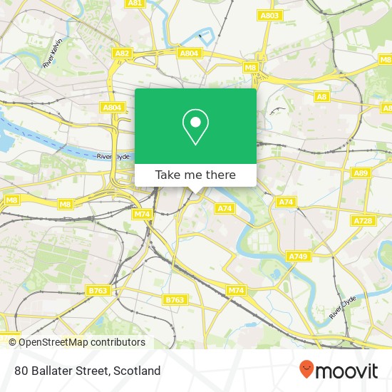 80 Ballater Street map
