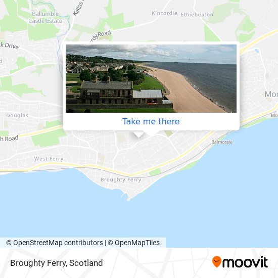 Broughty Ferry map