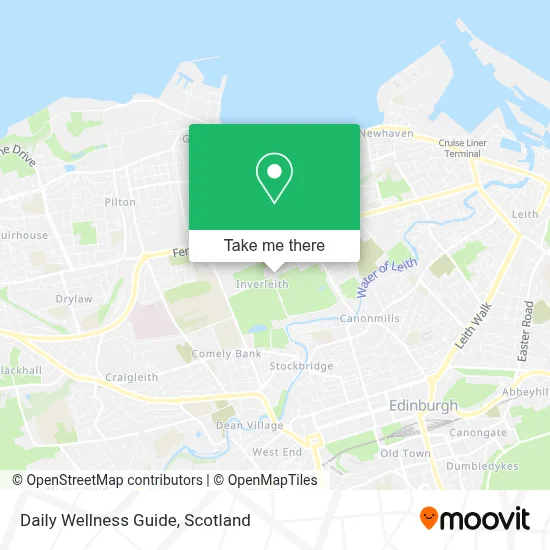 Daily Wellness Guide map
