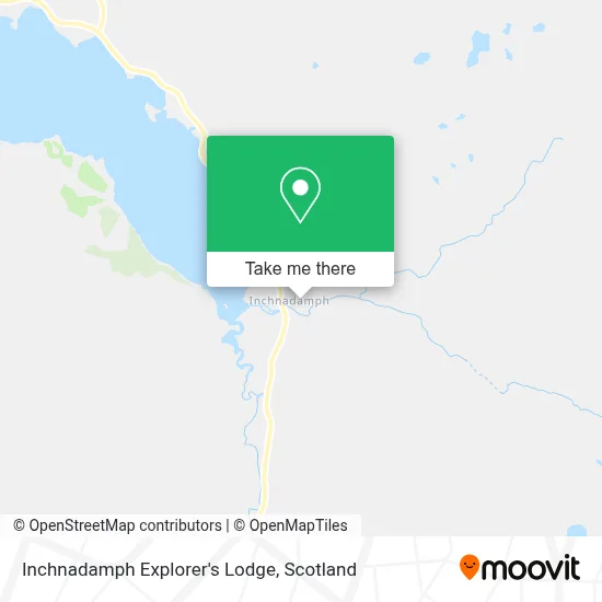Inchnadamph Explorer's Lodge map