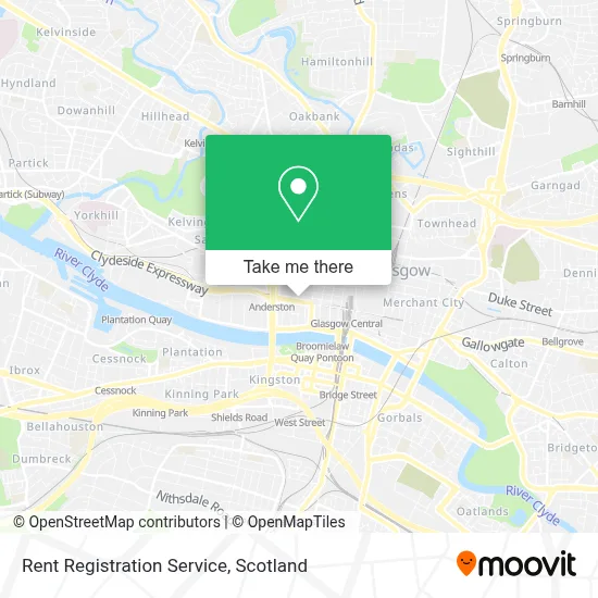 Rent Registration Service map