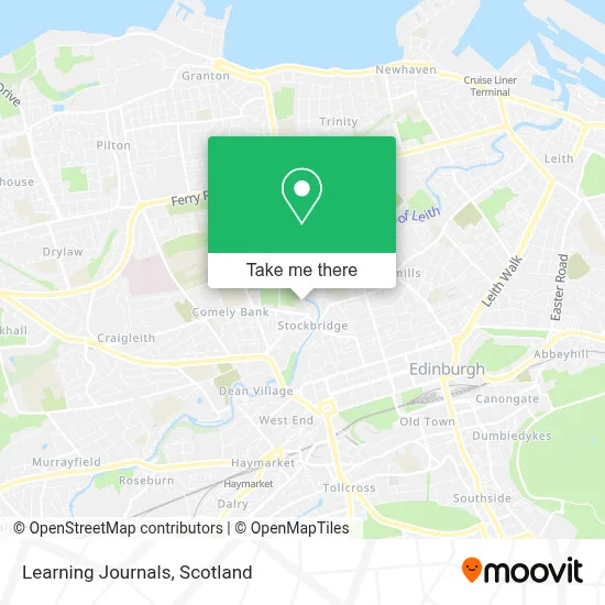 Learning Journals map