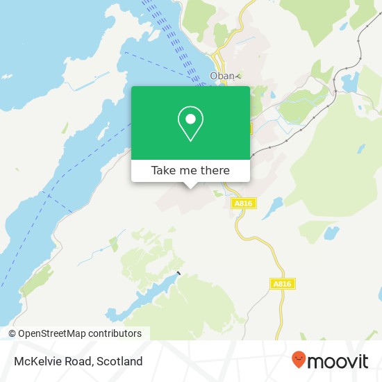 McKelvie Road map