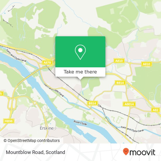 Mountblow Road map