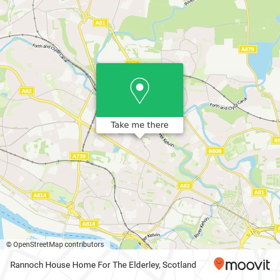 Rannoch House Home For The Elderley map