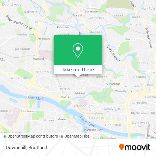 Dowanhill map