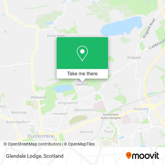 Glendale Lodge map