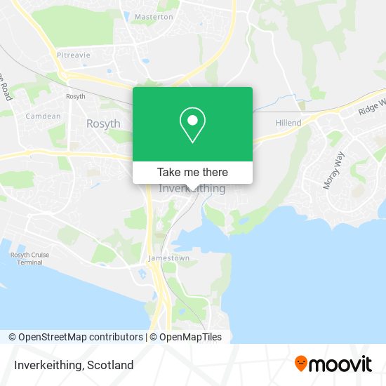 Inverkeithing map