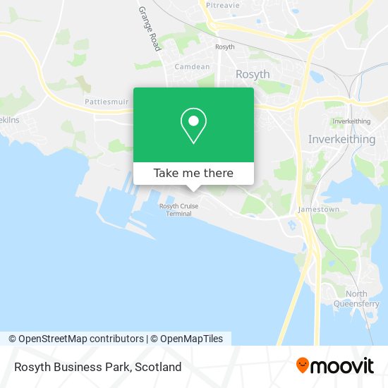 Rosyth Business Park map