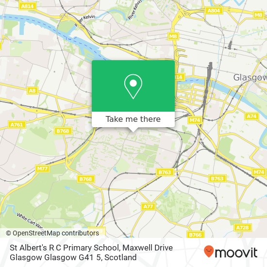 St Albert's R C Primary School, Maxwell Drive Glasgow Glasgow G41 5 map