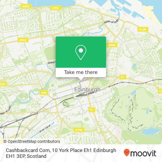 Cashbackcard Com, 10 York Place Eh1 Edinburgh EH1 3EP map