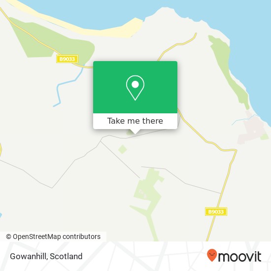 Gowanhill map