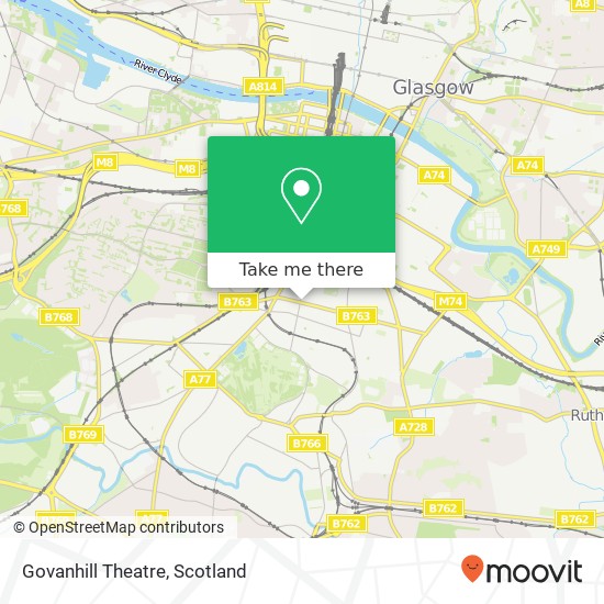 Govanhill Theatre map