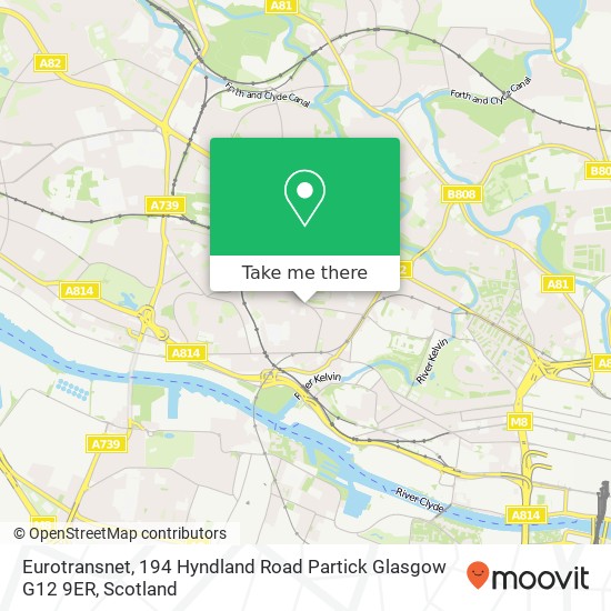 Eurotransnet, 194 Hyndland Road Partick Glasgow G12 9ER map