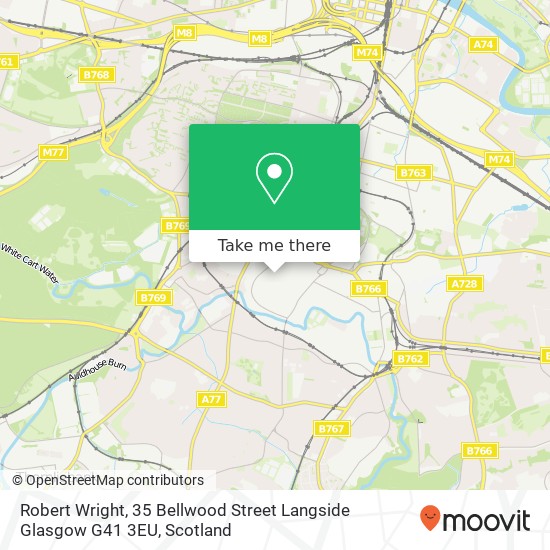 Robert Wright, 35 Bellwood Street Langside Glasgow G41 3EU map