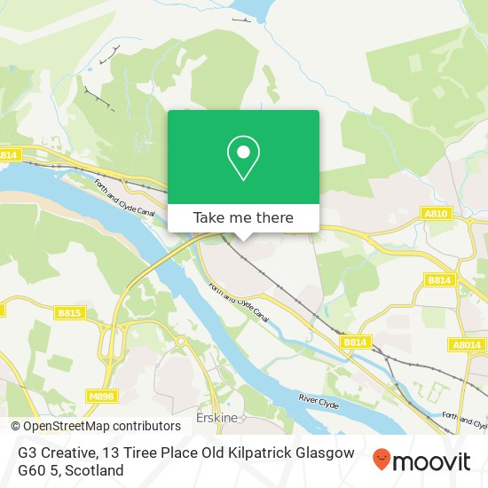 G3 Creative, 13 Tiree Place Old Kilpatrick Glasgow G60 5 map