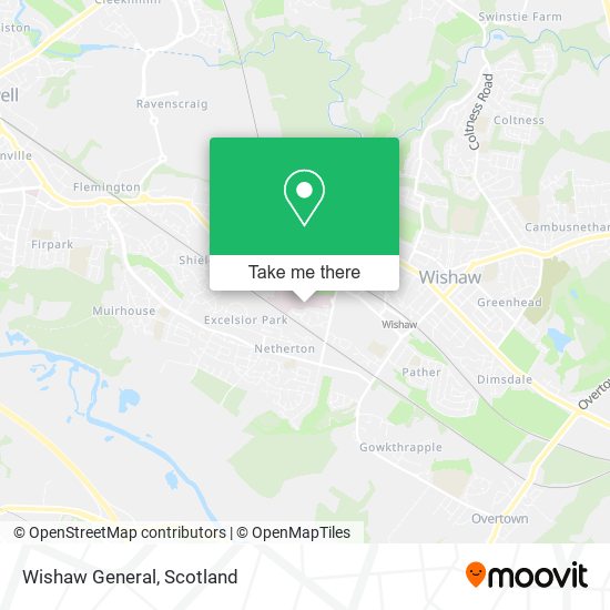 Wishaw General map