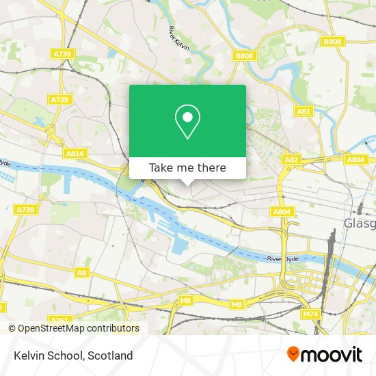Kelvin School map