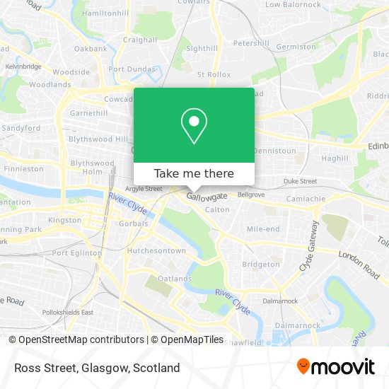 Ross Street, Glasgow map