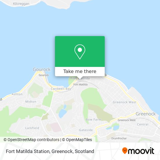 Fort Matilda Station, Greenock map