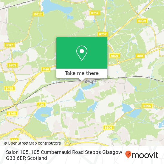 Salon 105, 105 Cumbernauld Road Stepps Glasgow G33 6EP map