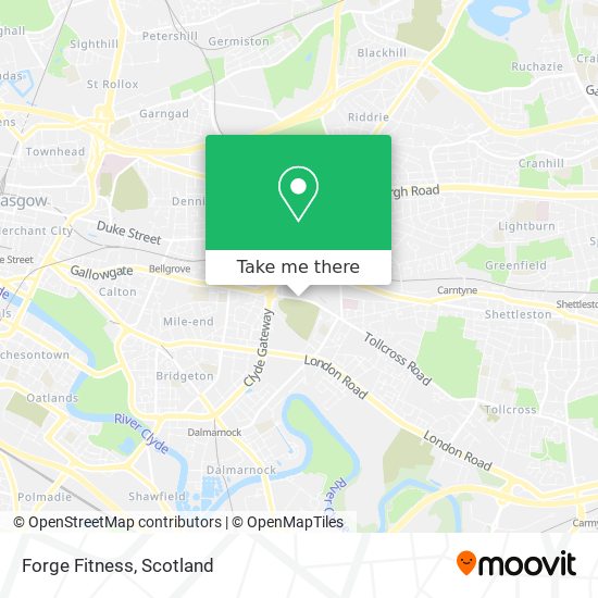 Forge Fitness map