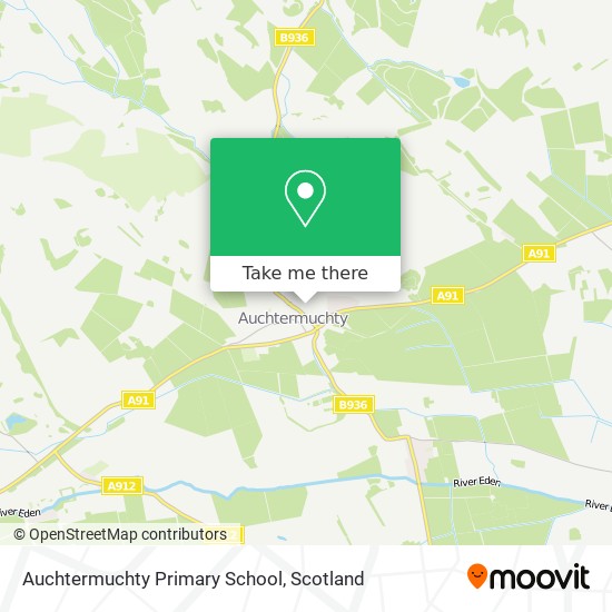Auchtermuchty Primary School map