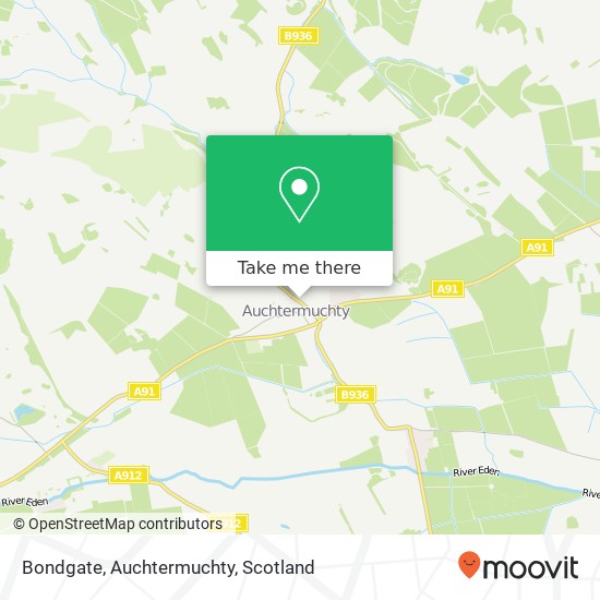 Bondgate, Auchtermuchty map