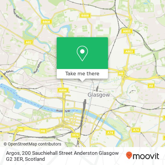 Argos, 200 Sauchiehall Street Anderston Glasgow G2 3ER map