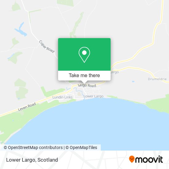 Lower Largo map