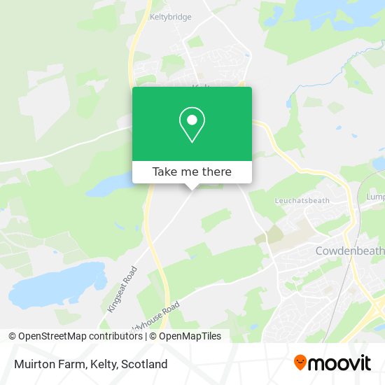 Muirton Farm, Kelty map