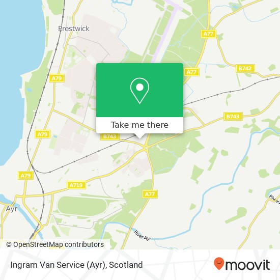 Ingram Van Service (Ayr), Heathfield Road Ayr Ayr KA8 9 map