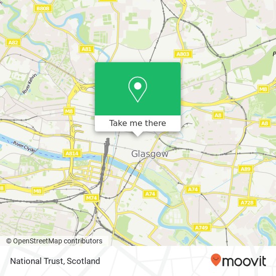 National Trust map
