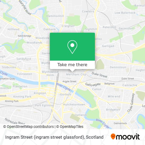 Ingram Street (ingram street glassford) map