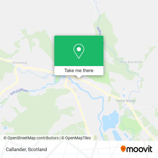 Callander map