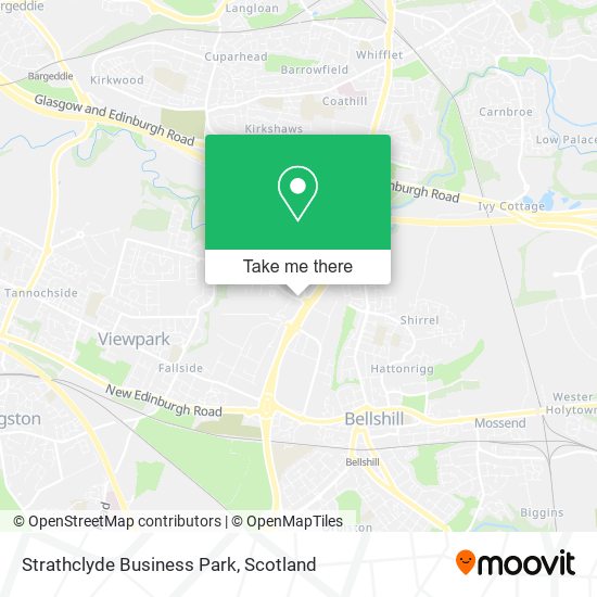 Strathclyde Business Park map