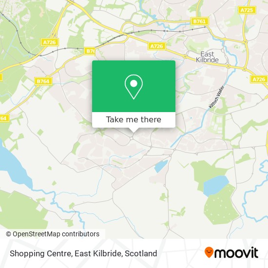 Shopping Centre, East Kilbride map