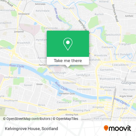 Kelvingrove House map