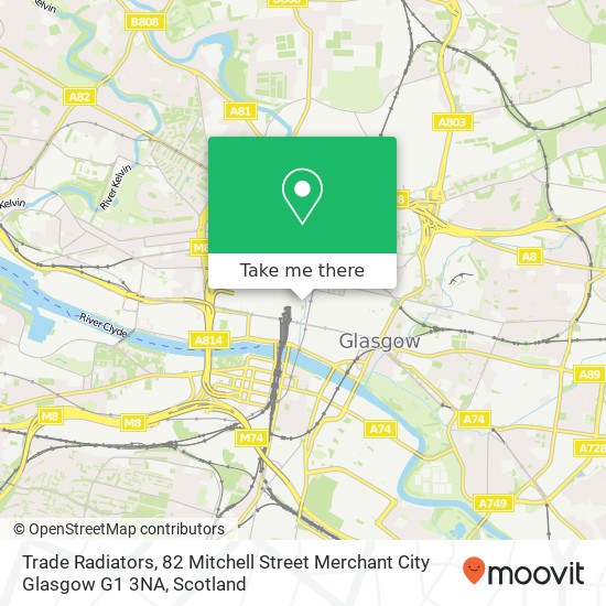 Trade Radiators, 82 Mitchell Street Merchant City Glasgow G1 3NA map