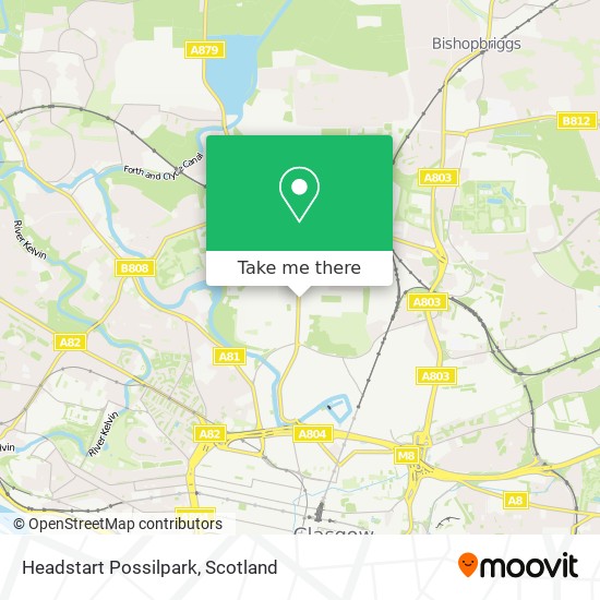 Headstart Possilpark map