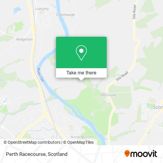 Perth Racecourse map