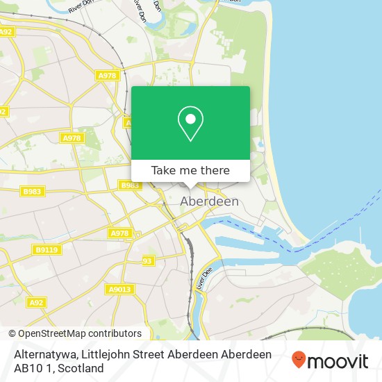 Alternatywa, Littlejohn Street Aberdeen Aberdeen AB10 1 map