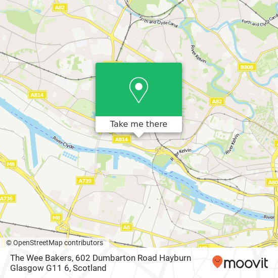 The Wee Bakers, 602 Dumbarton Road Hayburn Glasgow G11 6 map