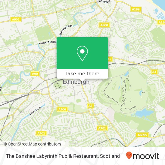 The Banshee Labyrinth Pub & Restaurant map