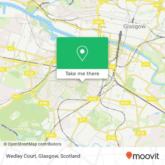 Wedley Court, Glasgow map