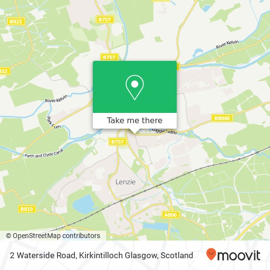 2 Waterside Road, Kirkintilloch Glasgow map