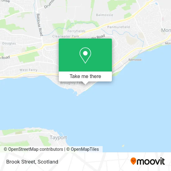 Brook Street map